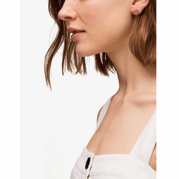 KATE SPADE • Rose Gold Heritage Spade Heart Earrings - Picture 2 of 4